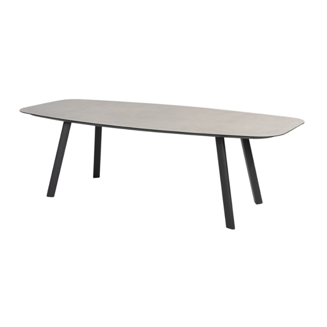 マノロ レクタングルセラミック天板 ダイニングテーブル（アントラシット）（240cm）（MANOLO-91532）（海外在庫）