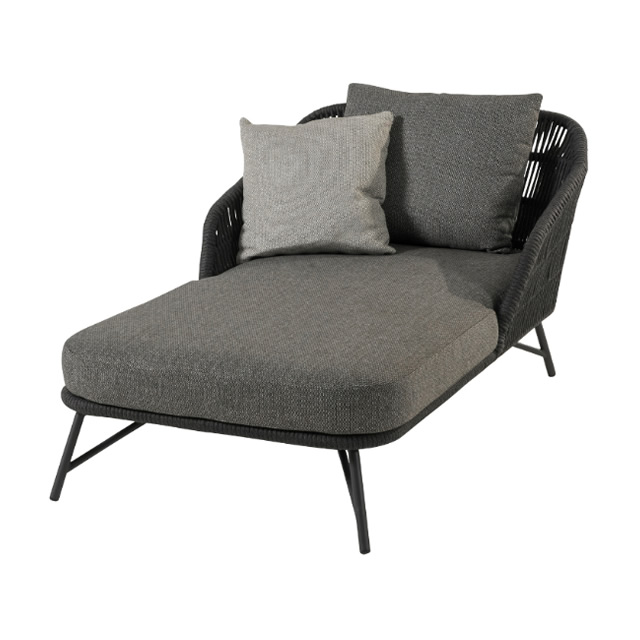 マルベラ ロープ シングルサンベッド + 純正クッション （MARBELLA-213733）（海外在庫）