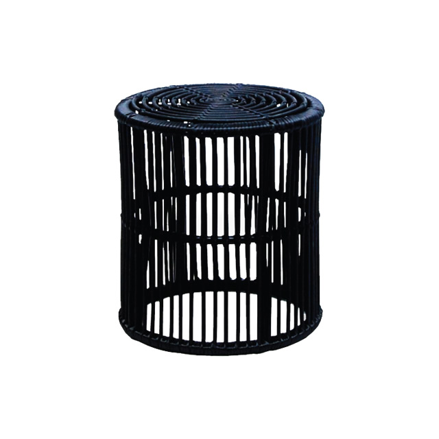 マルセイユ サイドテーブル・スツールRS（ブラック） （MARSEILLE-GTY9014BK）