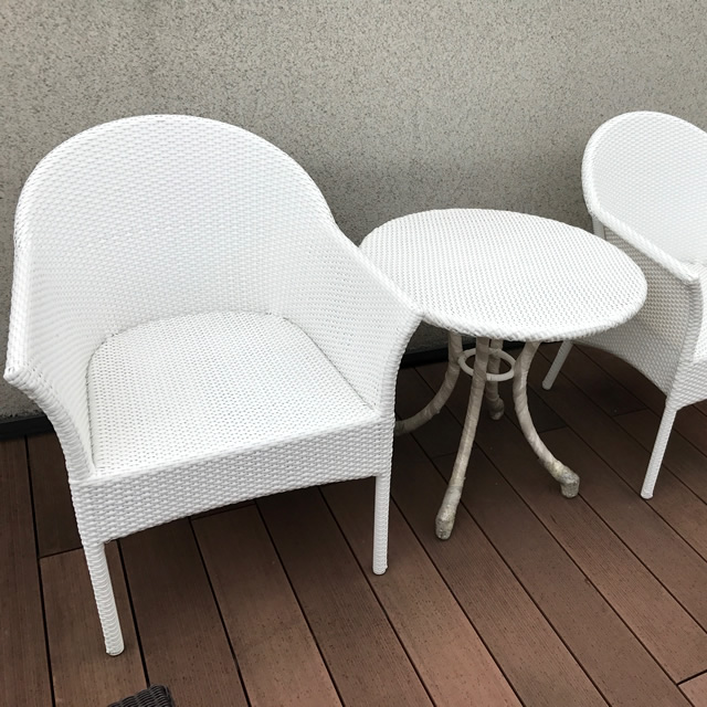 【展示品】 ミラン デザインダイニングセット（MLN-ST2） NC126（White）