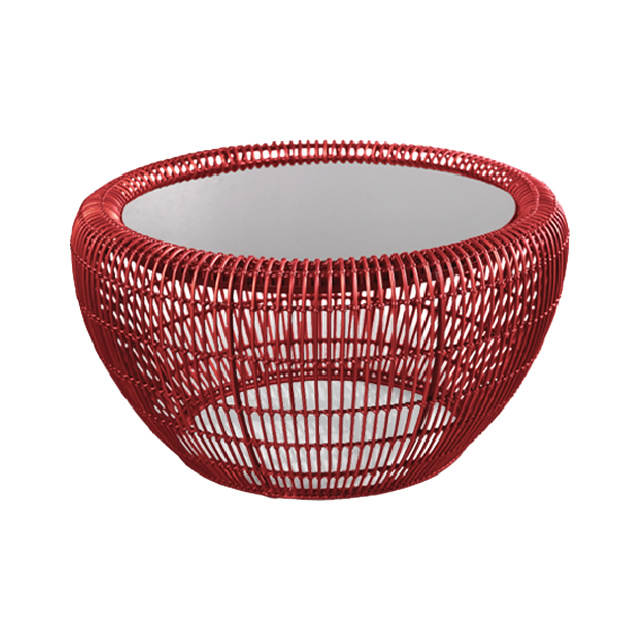 パリス コーヒーテーブルBO（レッド） （PARIS-GAG8001GRD）