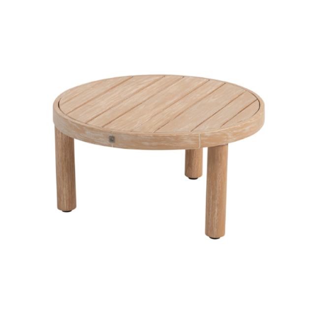 セム ラウンドオールチーク コーヒーテーブル（&oslash;60cm）（SEM-214065）（海外在庫）