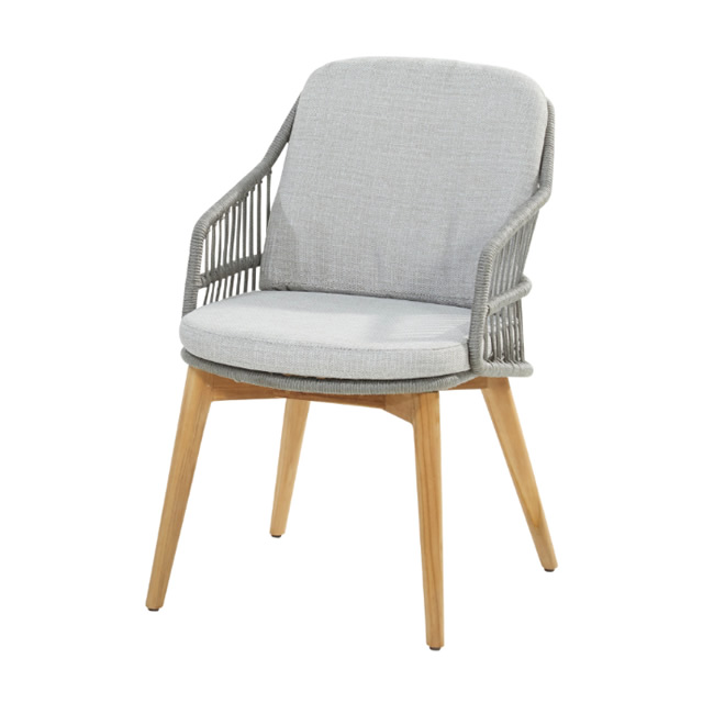 センプレ ロープ ダイニングチェアー + 純正クッション （SEMPRE-213842）（海外在庫）