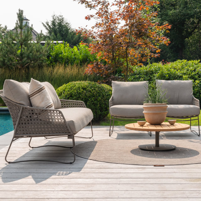 【4月下旬お届け予定】 モレッティ デザインロープソファセット  （STK-MRT-ST1）（海外在庫）