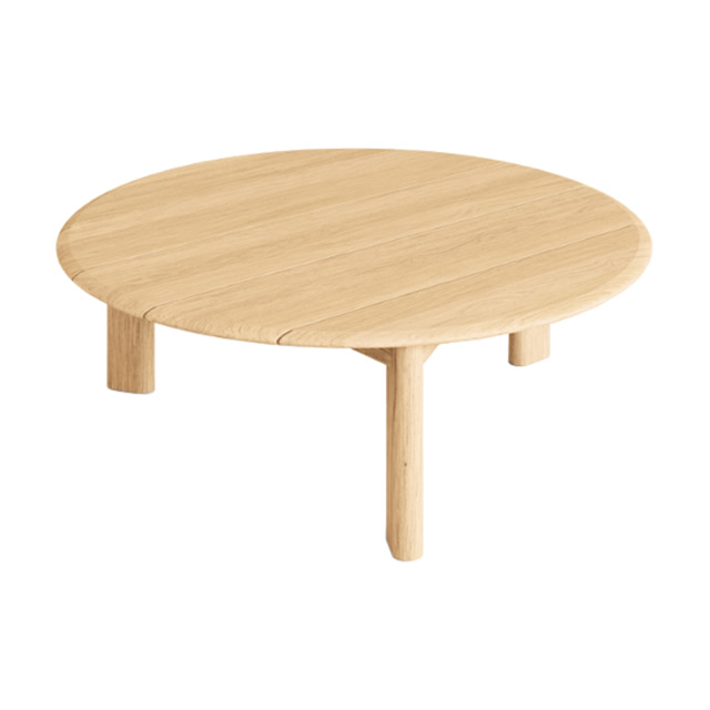 トフィーノ ラウンドチーク天板 コーヒーテーブル（&oslash;90cm）（TOFINO-01-009108）（海外在庫）