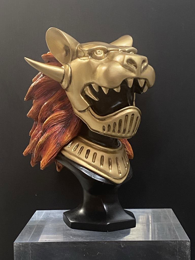 【完成品】唐獅子仮面　マスク・モデル　３０個限定　完売品　永井豪 完成品】唐獅子仮面 マスク・モデル 30個限定 ガレージキット