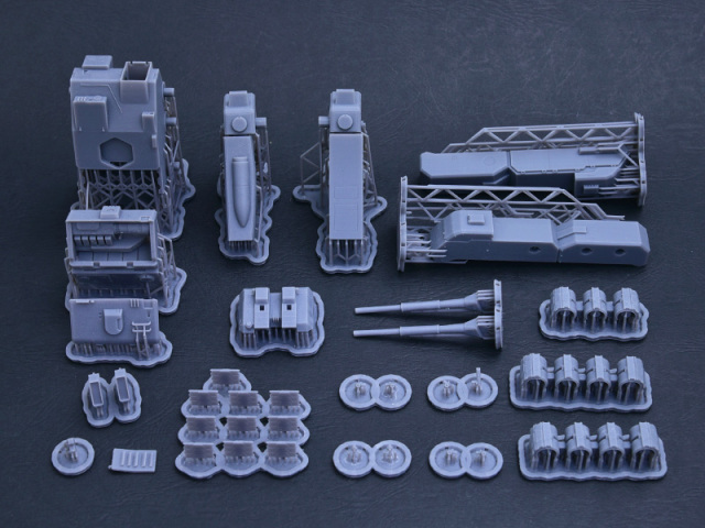 特装機兵ドルバック 1/72スケール ボナパルト・タルカス バリアブル