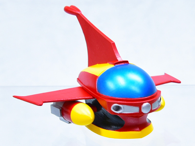 ジェットパイルダー 翼展開.Ver ノンスケール3Dプリンター