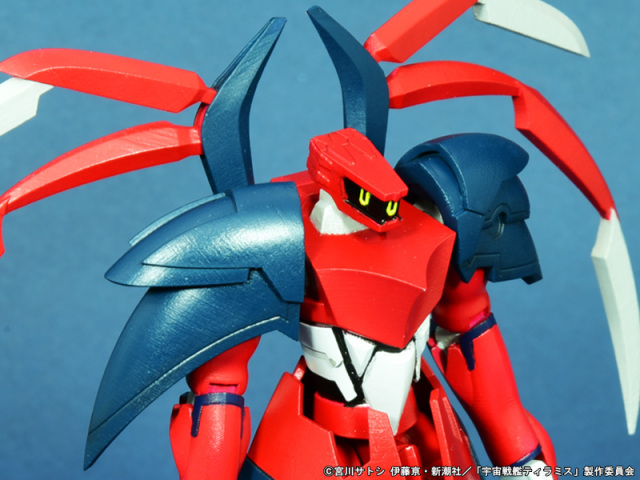 宇宙戦艦ティラミス　ケリュケイオン　ノンスケール　光造形3Dプリンタ出力レジンキット