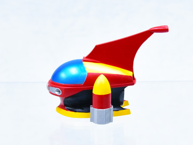 ジェットパイルダー 翼収納.Ver ノンスケール3Dプリンター