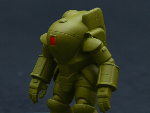 特装機兵ドルバック 1/72スケール　PA-36HD　ノーブ　 3Dプリントレジンキット