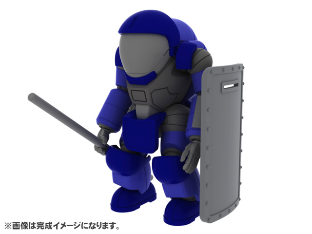 新・特装機兵ドルバック 1/35スケール PA-X0004 警察（機動隊）仕様 ハーク