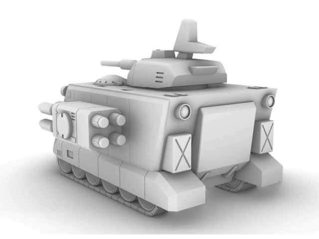 新・特装機兵ドルバック 1/72スケール PM-X0003 兵員輸送車