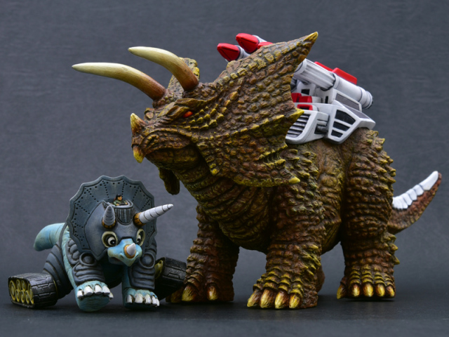 トリプス＆トリケラドブス　ノンスケール　レジンキャストキット