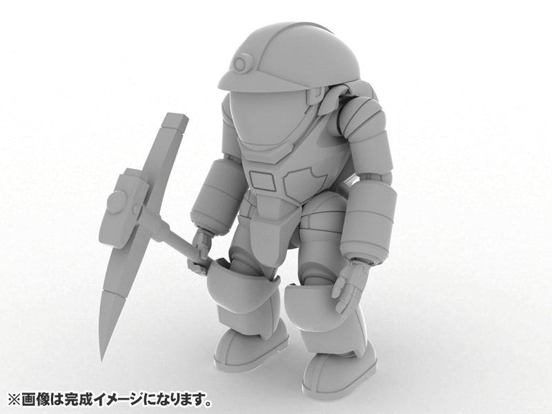 新・特装機兵ドルバック 1/35スケール PA-X0012 工事作業型 ハーク