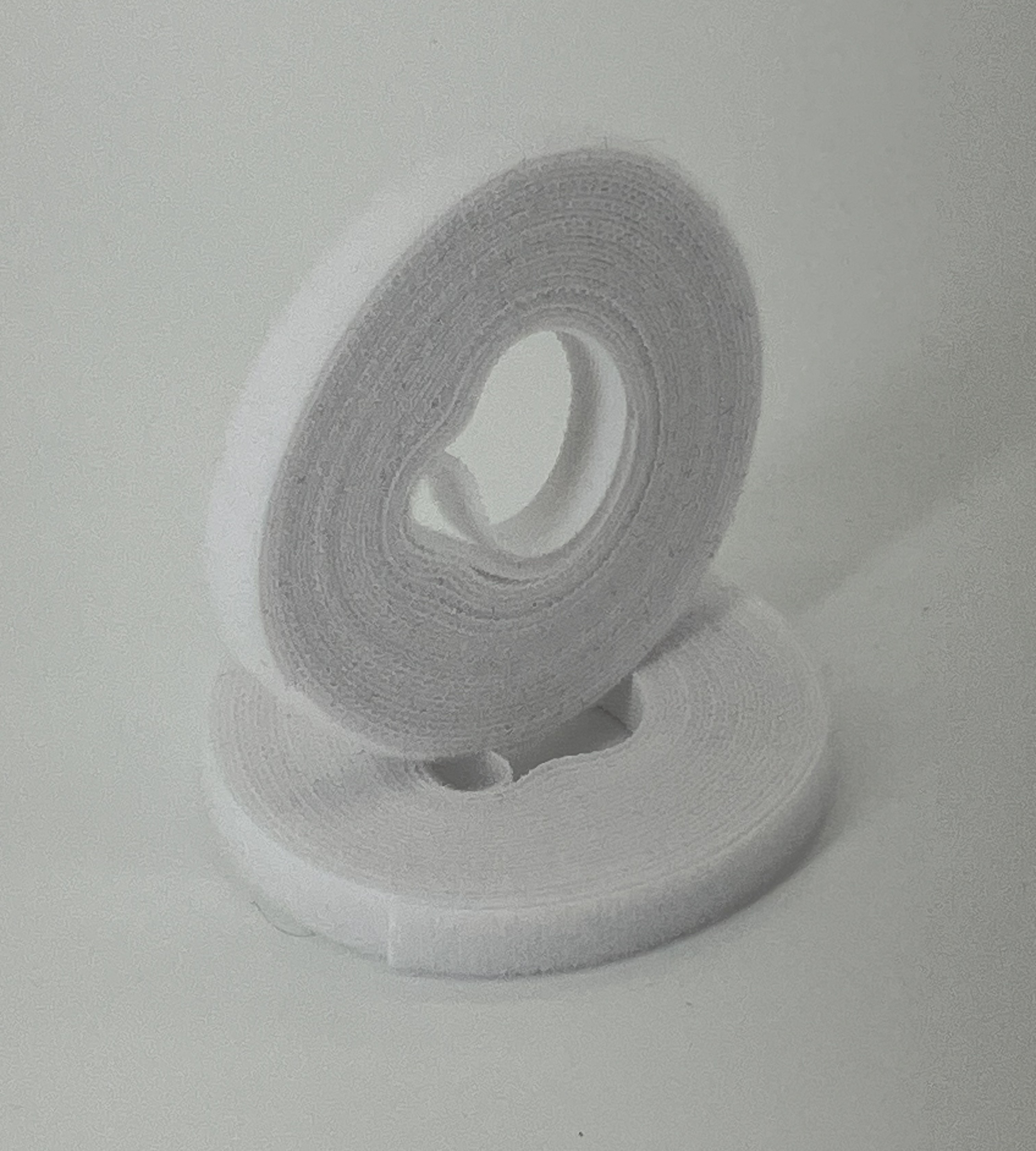 マジックテープ（ECOラク）白　幅10mm×5M