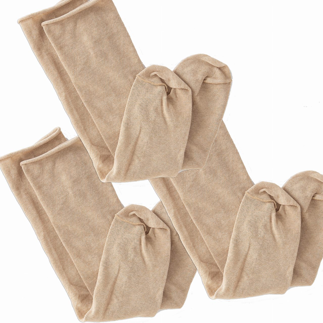 茶綿靴下3枚セット