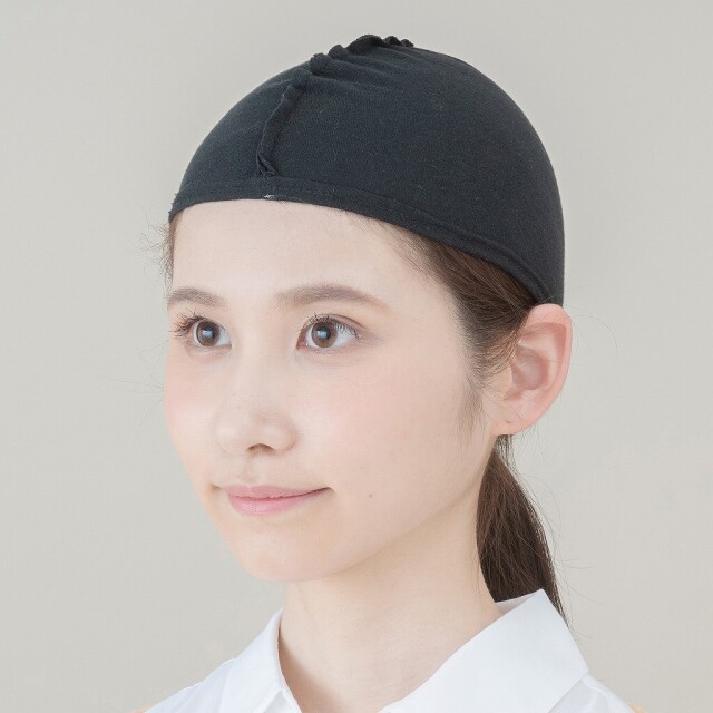 ♡竹繊維&コットン♡ 【２枚組】黒　敏感肌　綿　インナーキャップケア帽子　医療用 ♡竹繊維&コットン♡ 【2枚組】黒 敏感肌 綿 インナーキャップケア