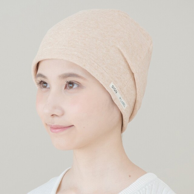 医療用帽子 | オーガニックコットン 日本製 | 茶綿 タオル帽子