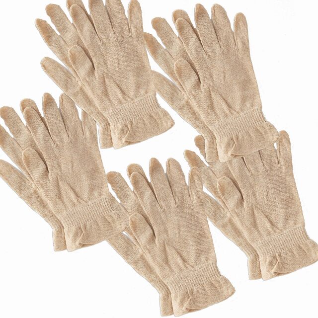 医療用手袋 | オーガニックコットン 日本製 | 柔らか 手袋 茶綿 品番