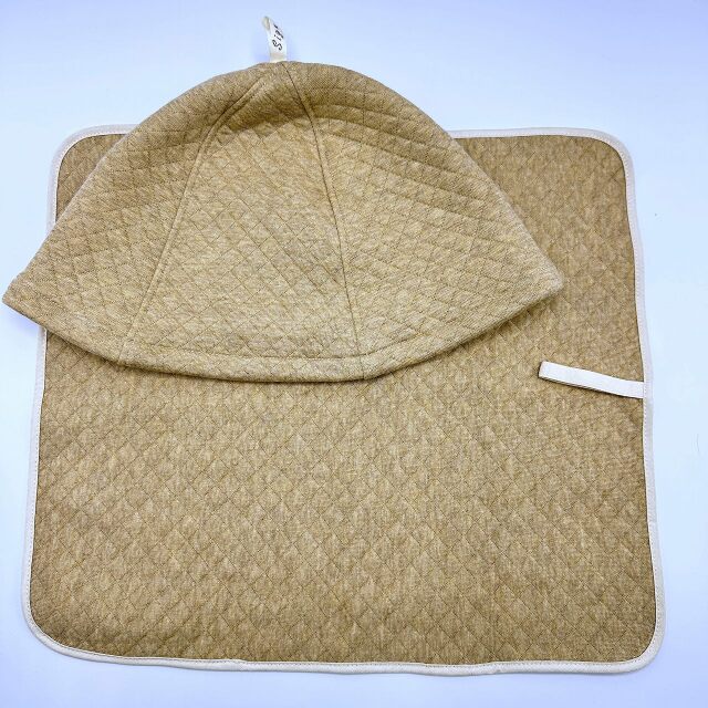 サウナハット　サウナハット　茶