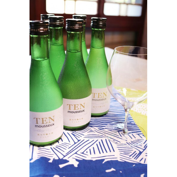 天狗舞　オンラインショップ限定【要冷蔵】微発泡性生酒　TEN mousseux(テンムスー) 300ml  6本セット【送料無料】