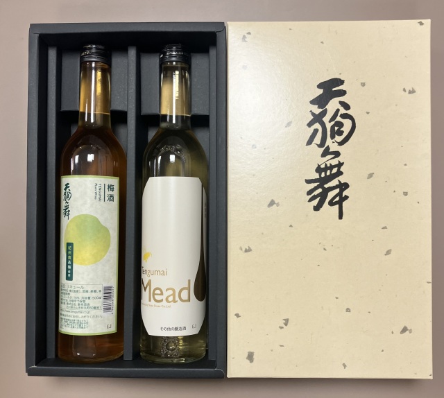 天狗舞　梅酒、Tengumai Meadセット