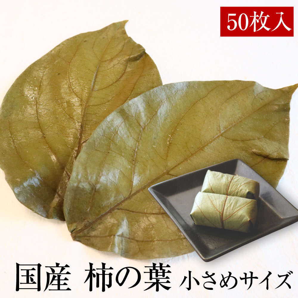 国産柿の葉小さめサイズアイコン