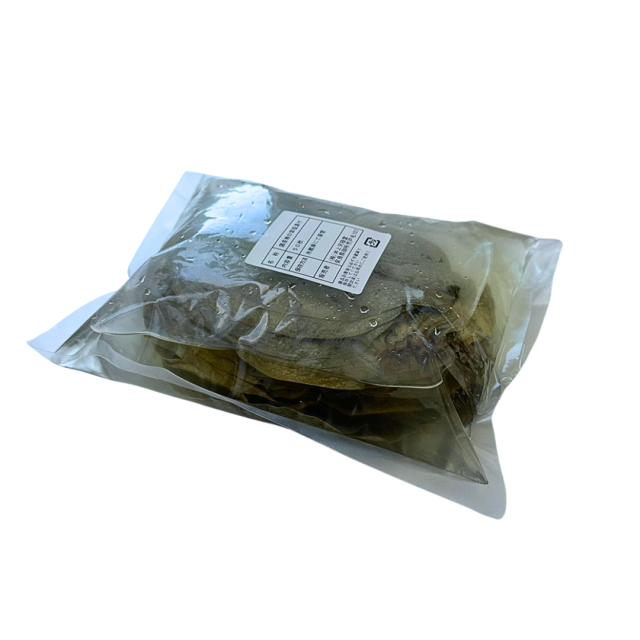 国産柿の葉50枚パッケージ斜め