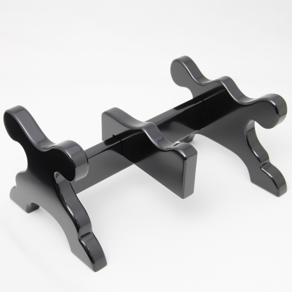 川連塗　棒置台　黒