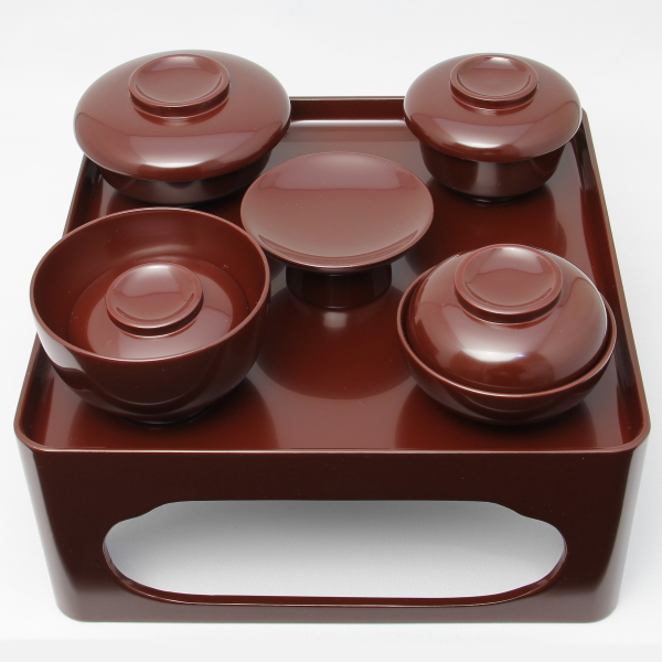 【川連漆器】仏膳椀 8寸 うるみ