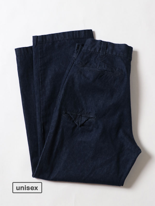 10オンスデニムフラップトラウザーパンツ