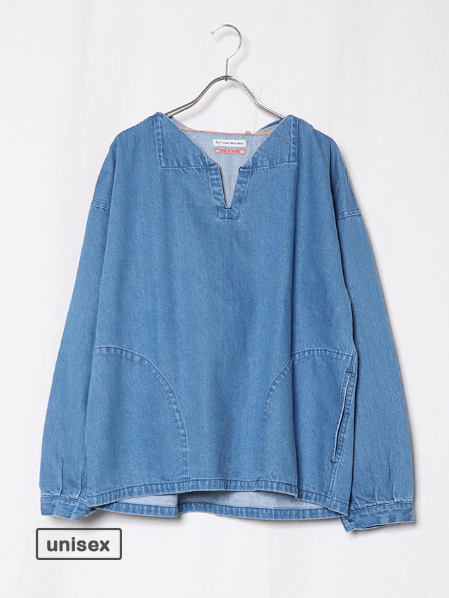 11.5オンスデニム フーディーアノラック