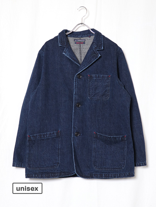 12オンスヴィンテージデニムワークテーラードジャケット