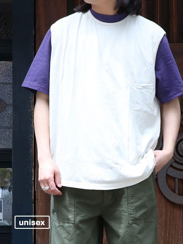 20天竺ランニングベスト