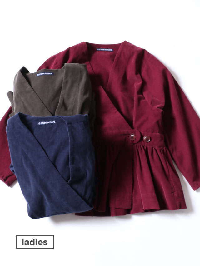 東炊きシャツコールベルトギャザーチュニック