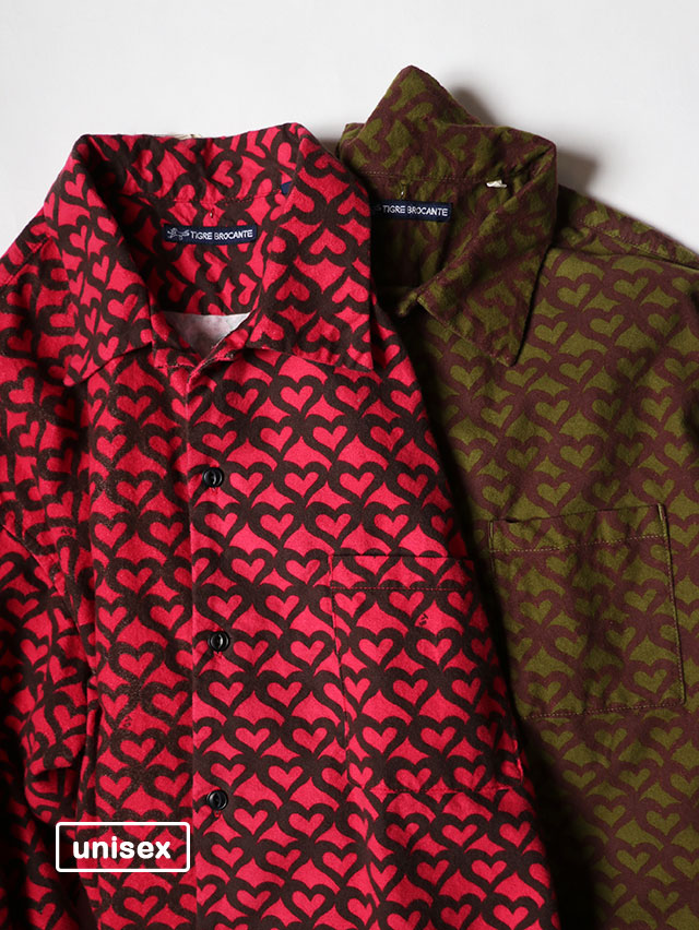 【予約商品】シェアハートネルベニスビーチ長袖シャツ★クーポン対象