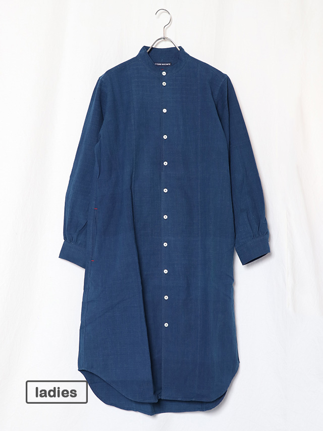 Hoot Indigo Tomboy シャツワンピース