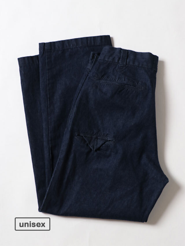 10オンスデニムフラップトラウザーパンツ