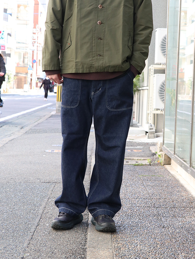 10オンスデニムベイカーパンツ TIGRE BROCANTE