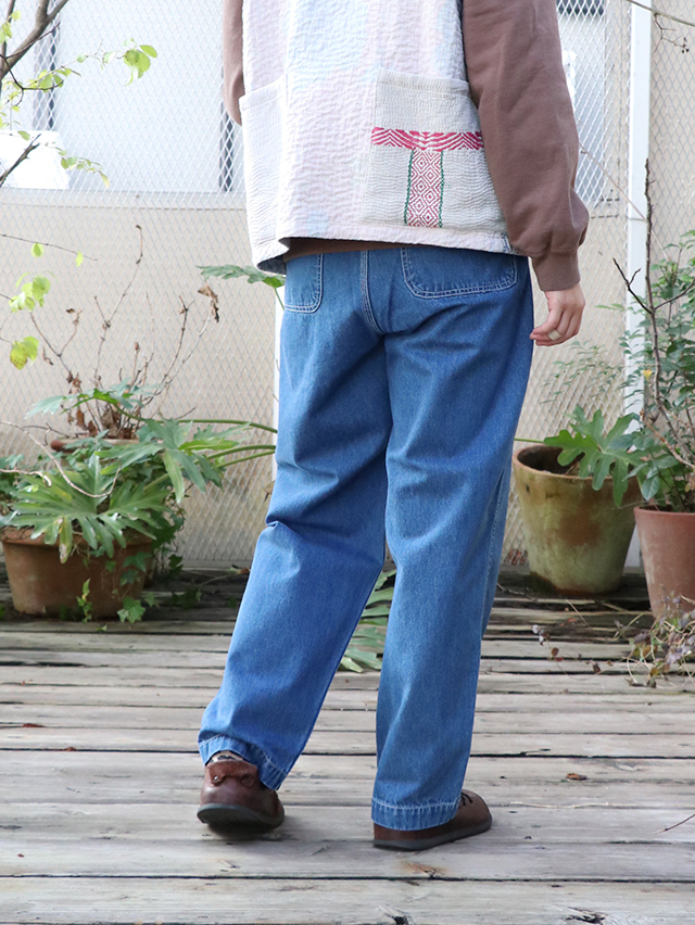 10オンスデニムベイカーパンツ TIGRE BROCANTE