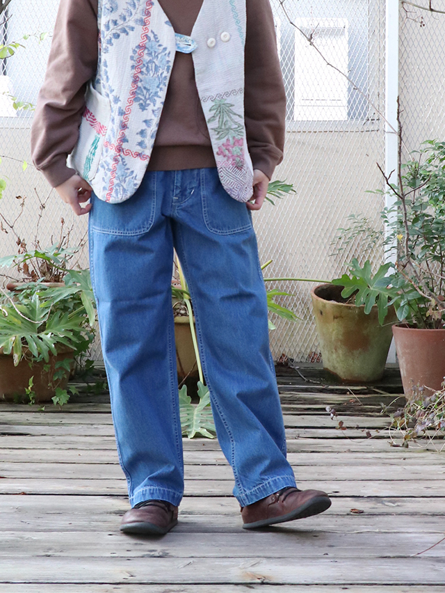 10オンスデニムベイカーパンツ TIGRE BROCANTE