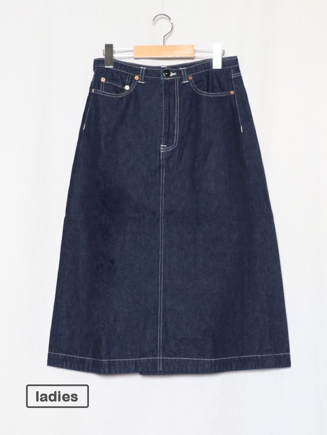 10オンスデニムローライズ5ポケットスカート