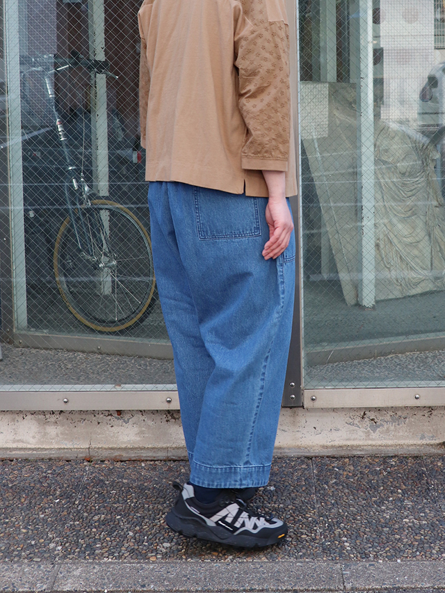10オンスデニムミャオ9分丈パンツ TIGRE BROCANTE