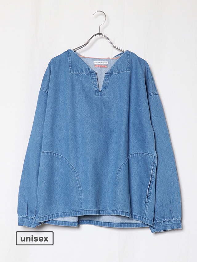 11.5オンスデニム フーディーアノラック