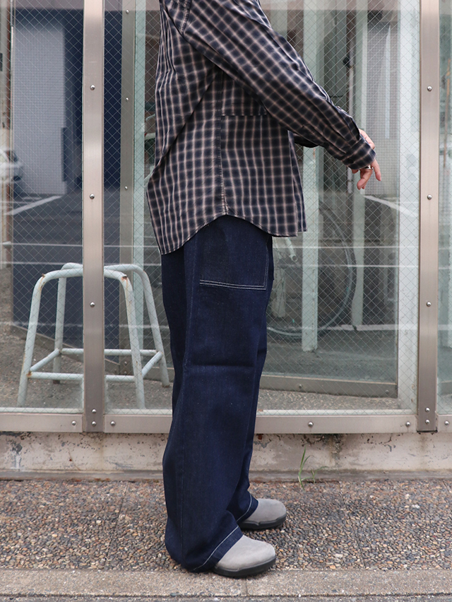 11オンスデニムサルクパンツ TIGRE BROCANTE
