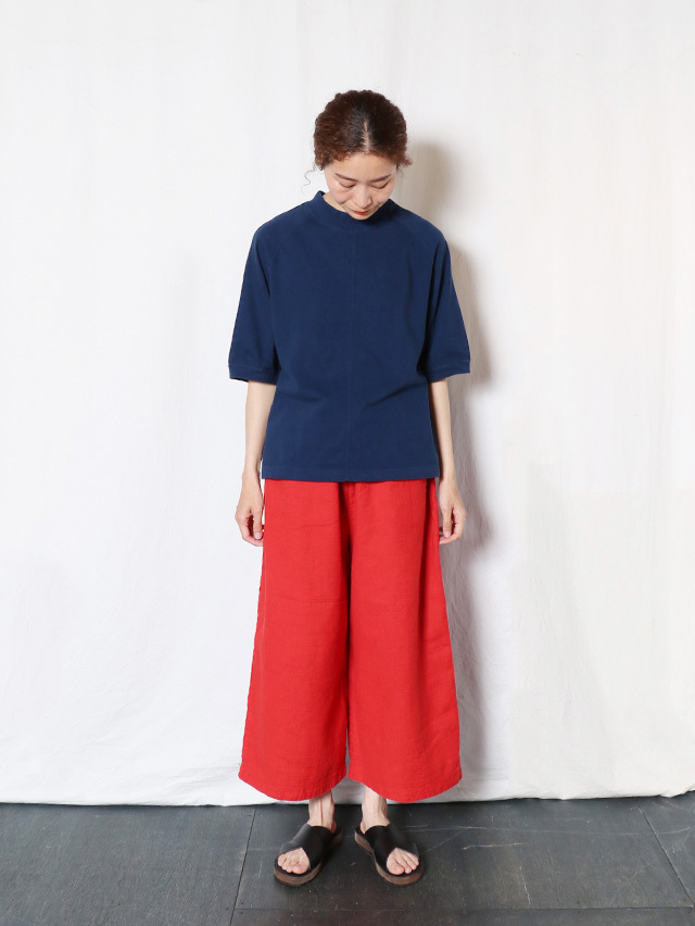 20天竺クアトロ半袖T TIGRE BROCANTE