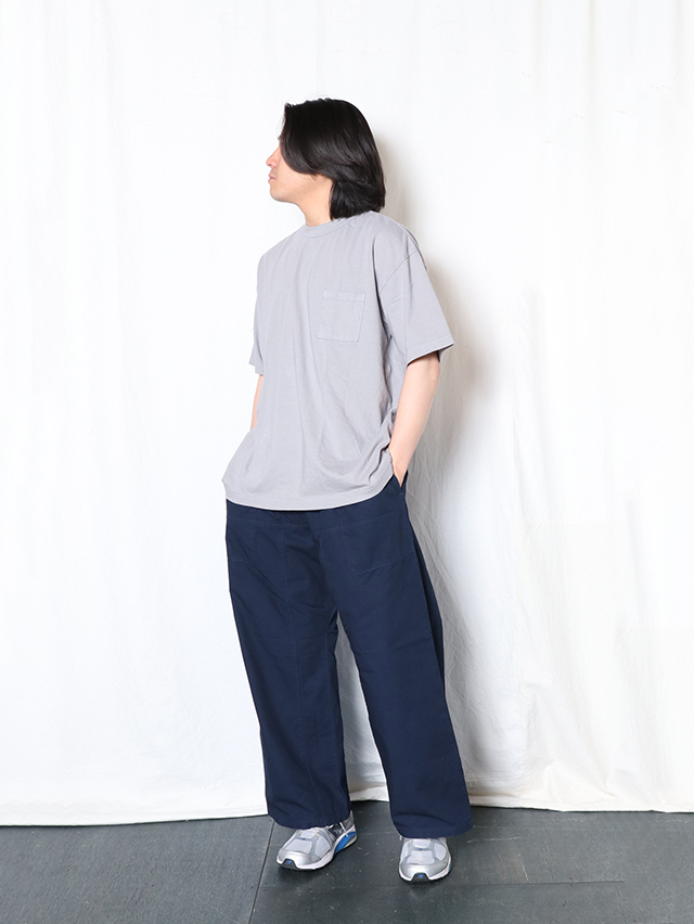 20天竺ベニスビーチポケット半袖T TIGRE BROCANTE