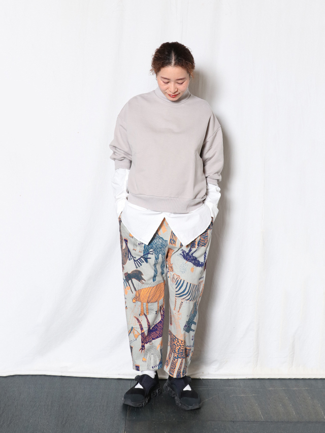 Lively animals 天竺クルタパンツ TIGRE BROCANTE