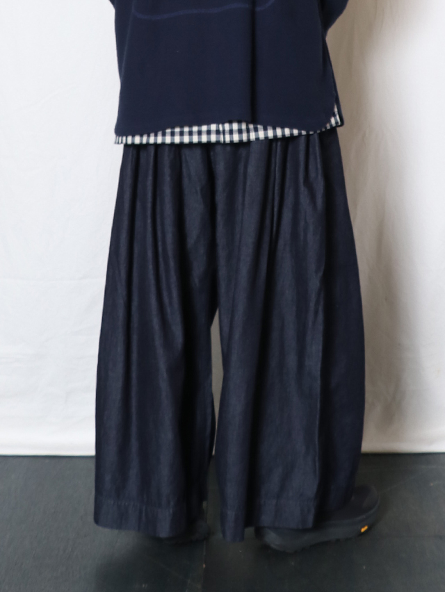6オンスデニムハカマパンツ TIGRE BROCANTE
